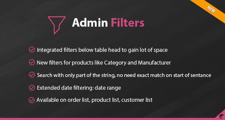 Admin Filters